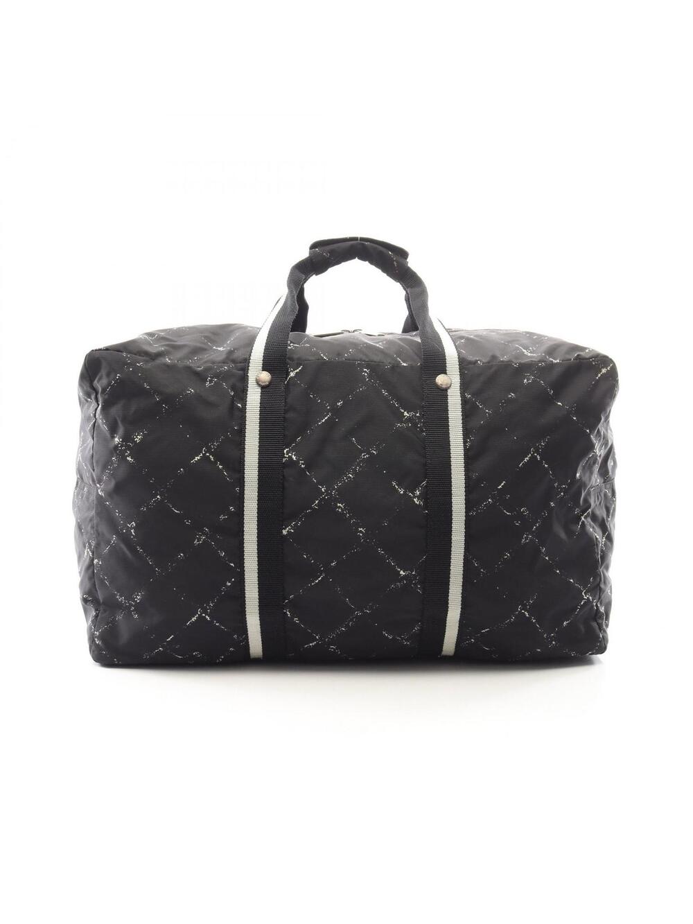 Chanel Old Travel Line Duffel Bag Nylon #284595C67B